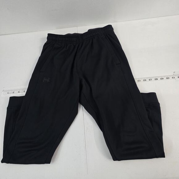 Under Armour Men's Fleece Jogger Pants, Tapered Leg Sweatpants M Black 1320760 - Picture 1 of 11